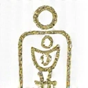 Icon representing a holistic approach, possibly a person with nature elements or a balanced symbol.